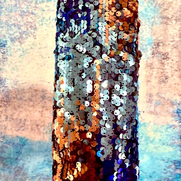 Isabella Scott Mermaid Sequin Makeup Bag NWT - Picture 8 of 10